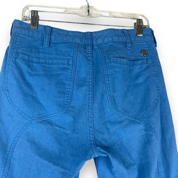 Tory Burch Bootcut Jeans Womens Size 30 Blue Stretch Denim Quiet Luxury Designer - Picture 11 of 13